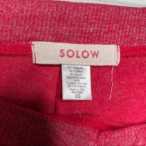 SOLOW 🇺🇸 Fold-Over Athleisure Crop - Picture 5 of 8